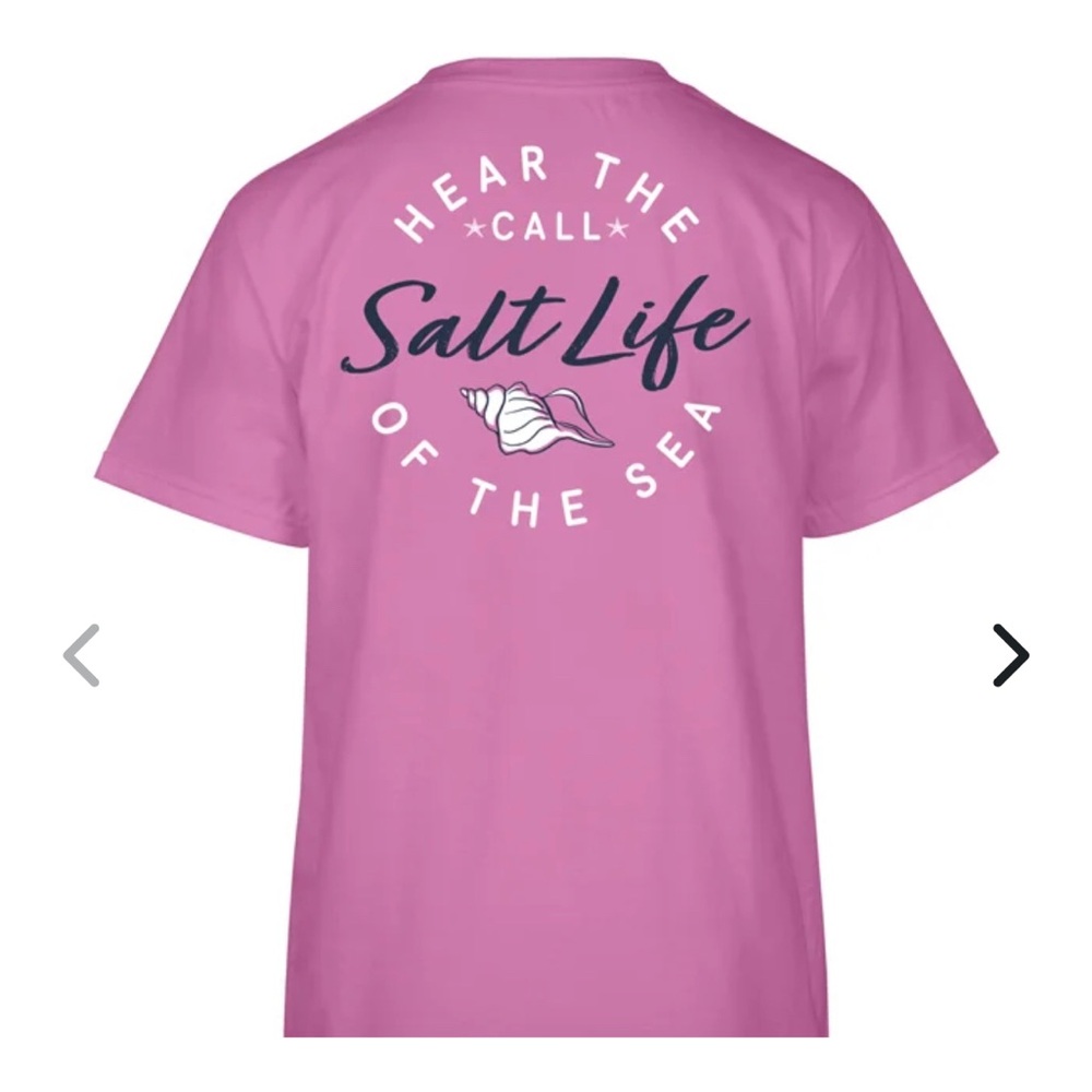 Salt Life Pink Short Sleeve Tee